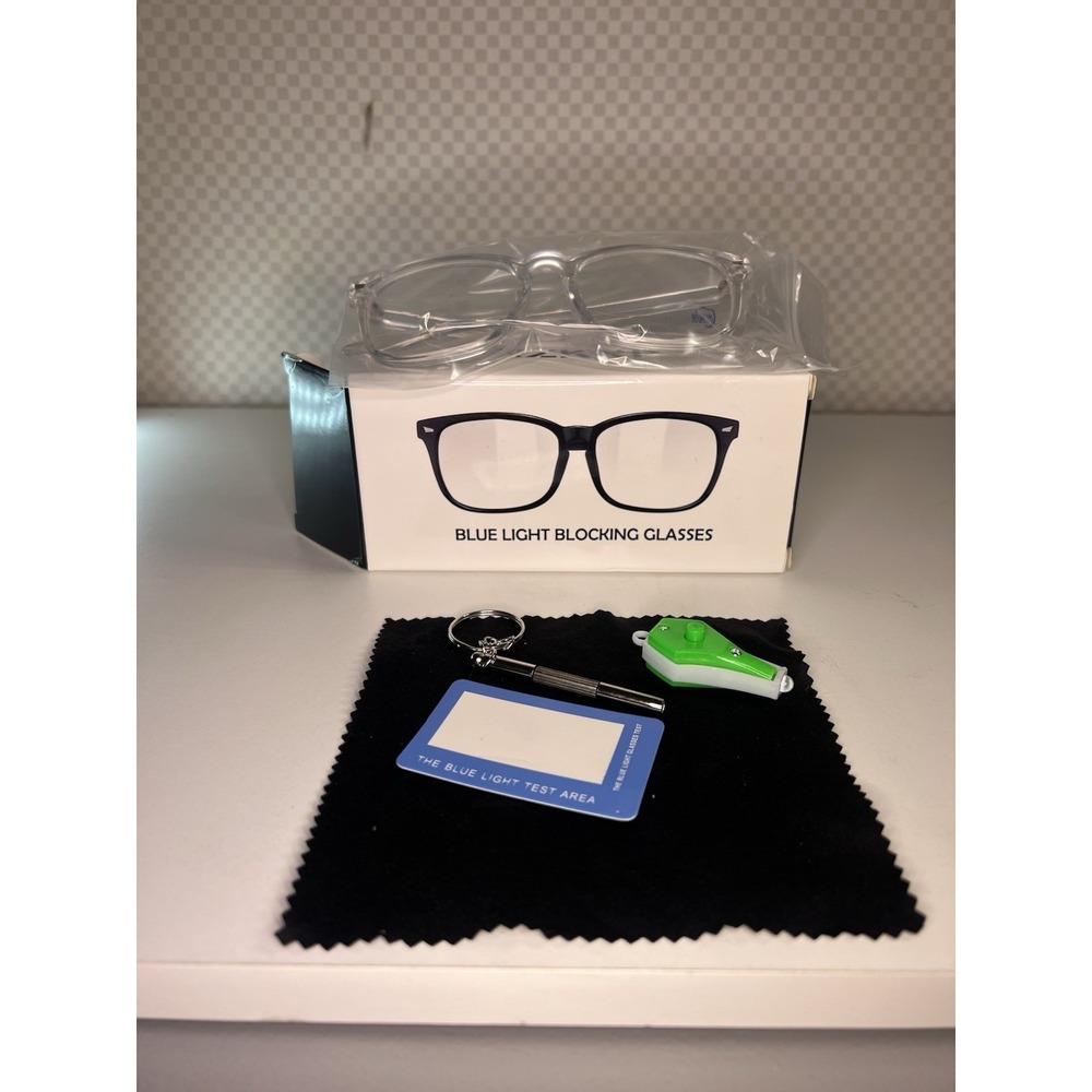 Blue Light Blocking Glasses | Anti UV400 | Computer Gaming Eyestrain Reducer